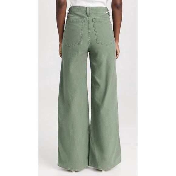 NEW MOTHER women's major sneak roller jeans in roger that - Picture 3 of 5